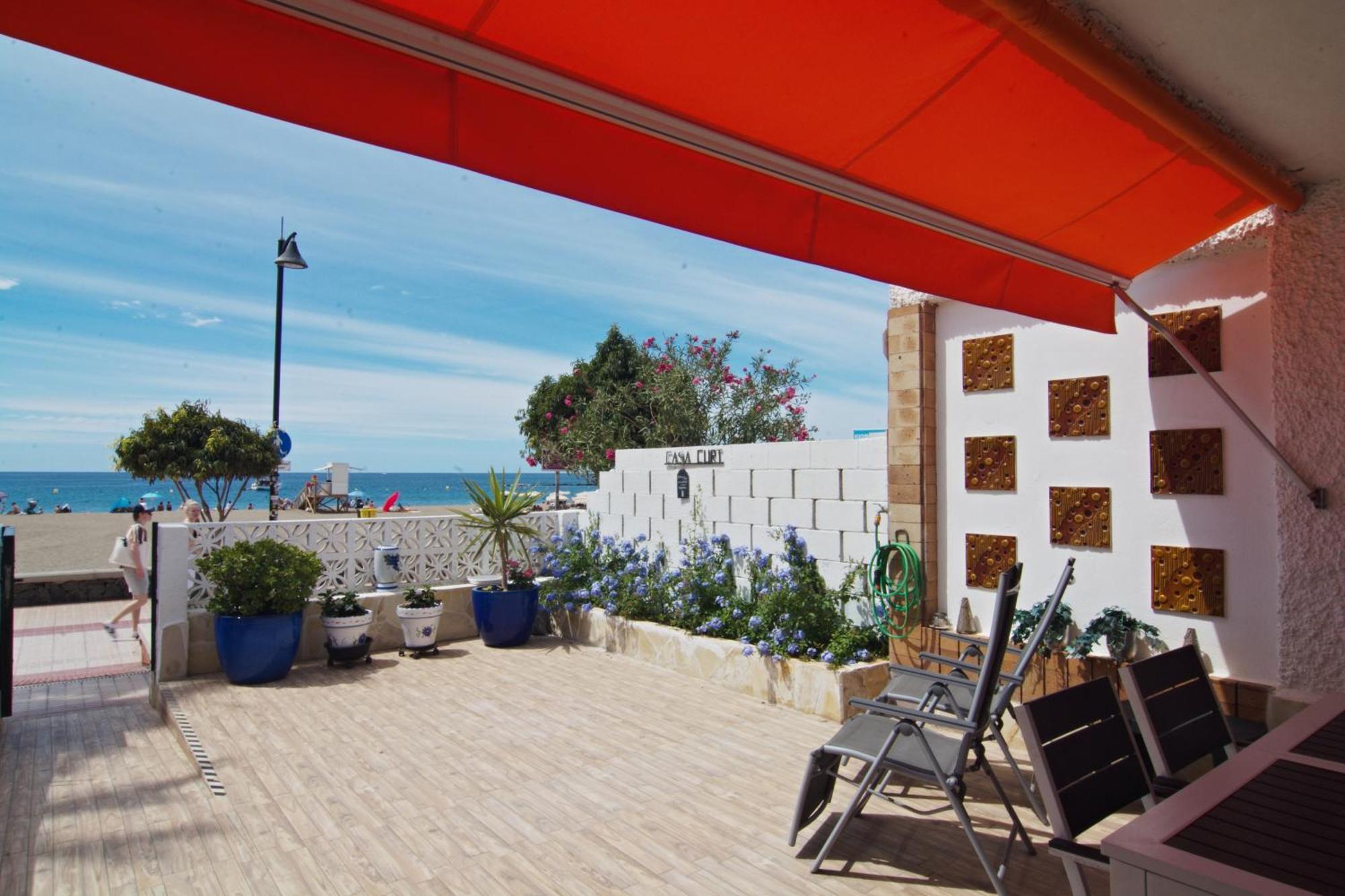 Casa Curt, Vista Mar Y Playa Villa Arona  Buitenkant foto